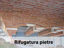 rifugatura pietre